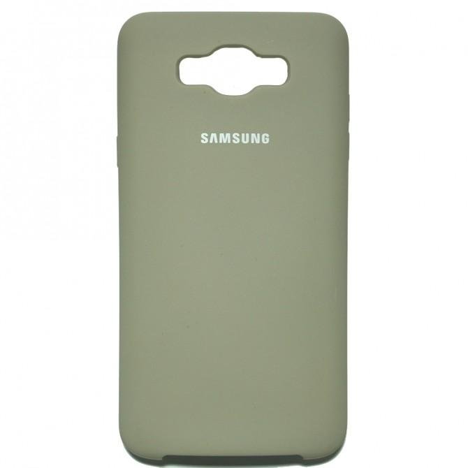 Чохол Soft Case для Samsung J510 (J5-2016) Попелясто Сірий-1