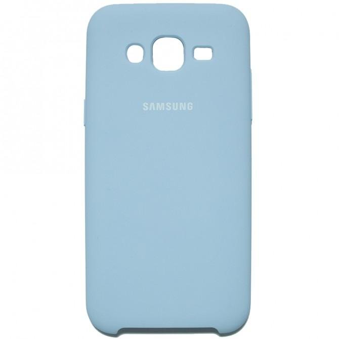 Чехол Soft Case для Samsung J700 (J7) Голубой-1