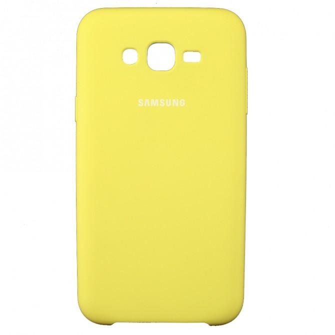 Чехол Soft Case для Samsung J700 (J7) Золотой-1