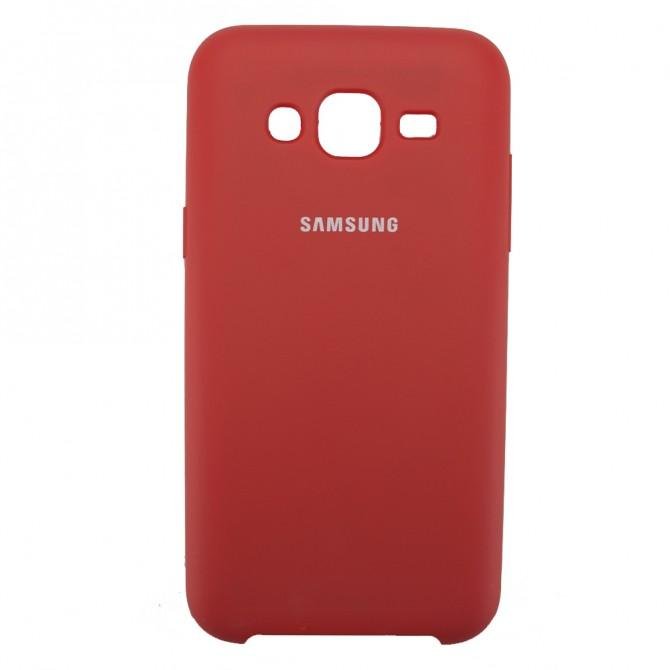 Чехол Soft Case для Samsung J700 (J7) Красный-1