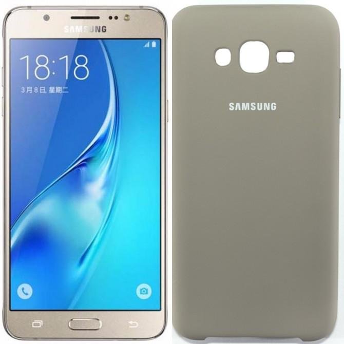 Чехол Soft Case для Samsung J700 (J7) Пепельно серый