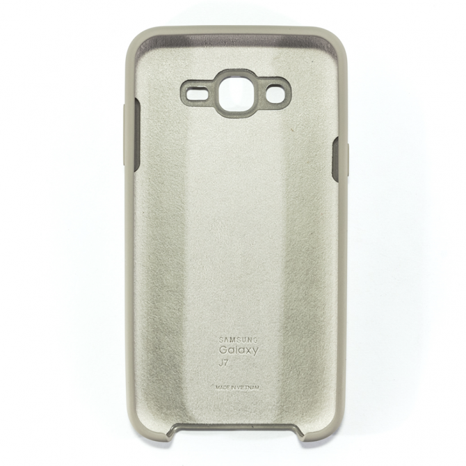 Чехол Soft Case для Samsung J700 (J7) Пепельно серый-2
