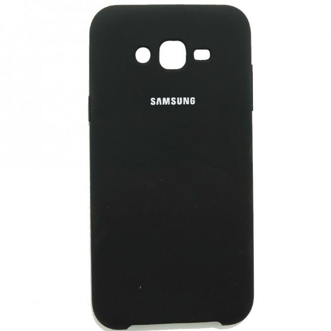 Чехол Soft Case для Samsung J700 (J7) Чёрный-1