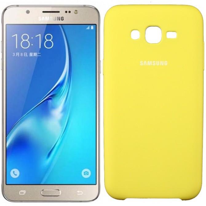 Чехол Soft Case для Samsung J710 (J7-2016) Золотой