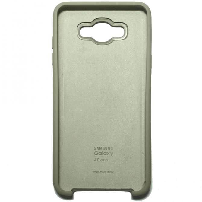 Чехол Soft Case для Samsung J710 (J7-2016) Пепельно серый-2