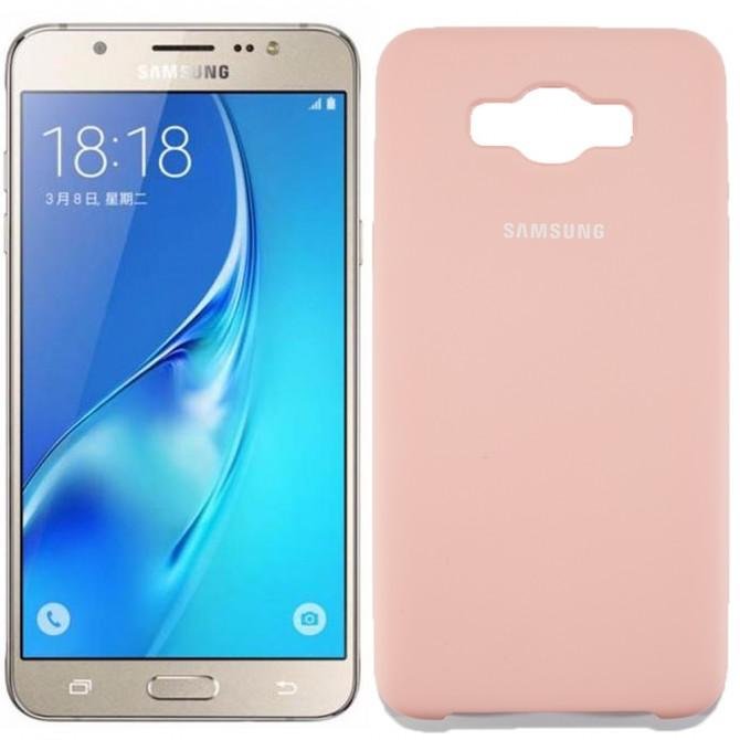 Чехол Soft Case для Samsung J710 (J7-2016) Розовый