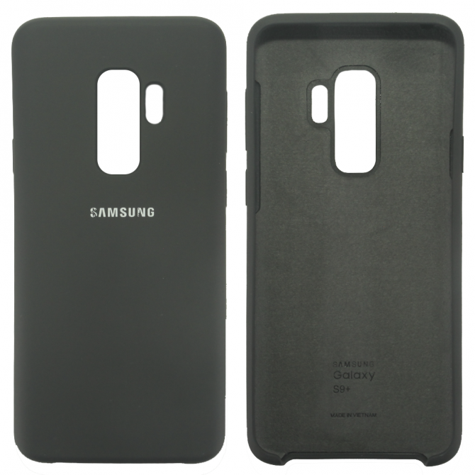 Чехол Soft Case для Samsung G965 Galaxy S9 Plus Темно серый