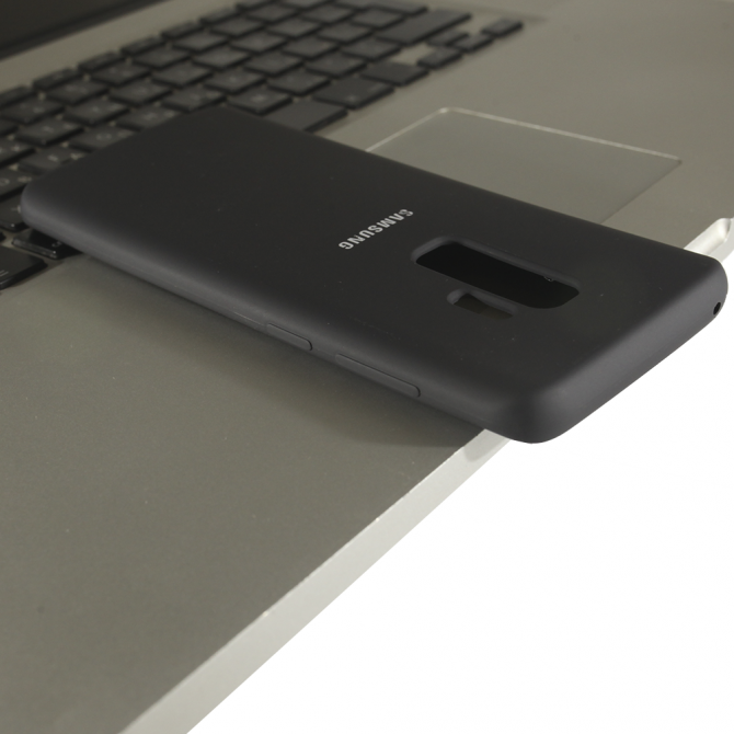 Чехол Soft Case для Samsung G965 Galaxy S9 Plus Темно серый-4
