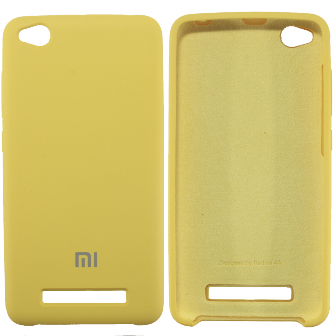 Чехол Soft Case для Xiaomi Redmi 4a Золотой