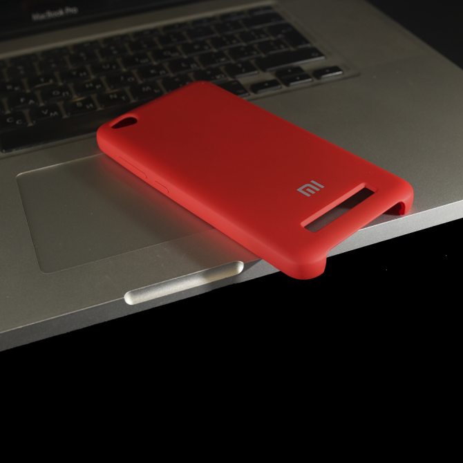 Чехол Soft Case для Xiaomi Redmi 4a Красный-3
