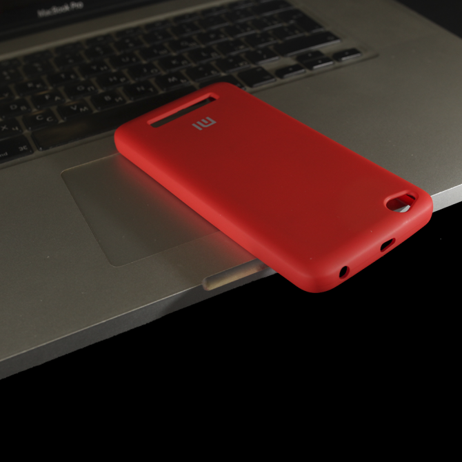 Чехол Soft Case для Xiaomi Redmi 4a Красный-4