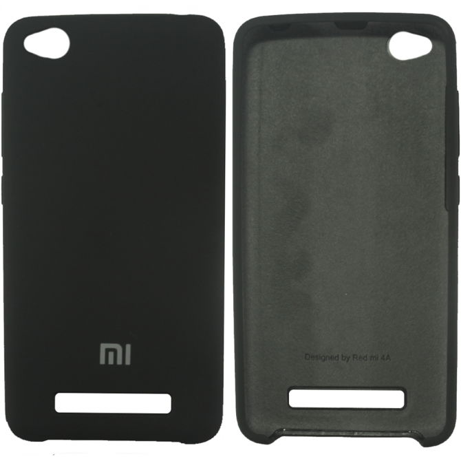 Чехол Soft Case для Xiaomi Redmi 4a Чёрный