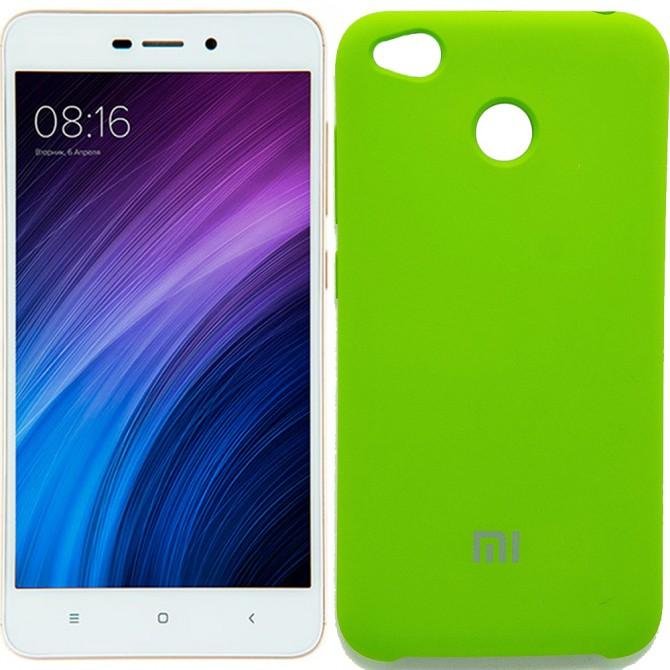 Чехол Soft Case для Xiaomi Redmi 4x Зеленый