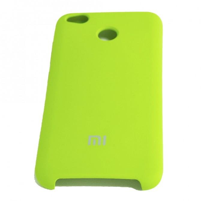 Чехол Soft Case для Xiaomi Redmi 4x Зеленый-3