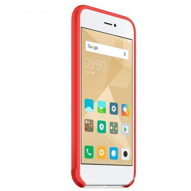 Чохол Soft Case для Xiaomi Redmi 4x Червоний-3