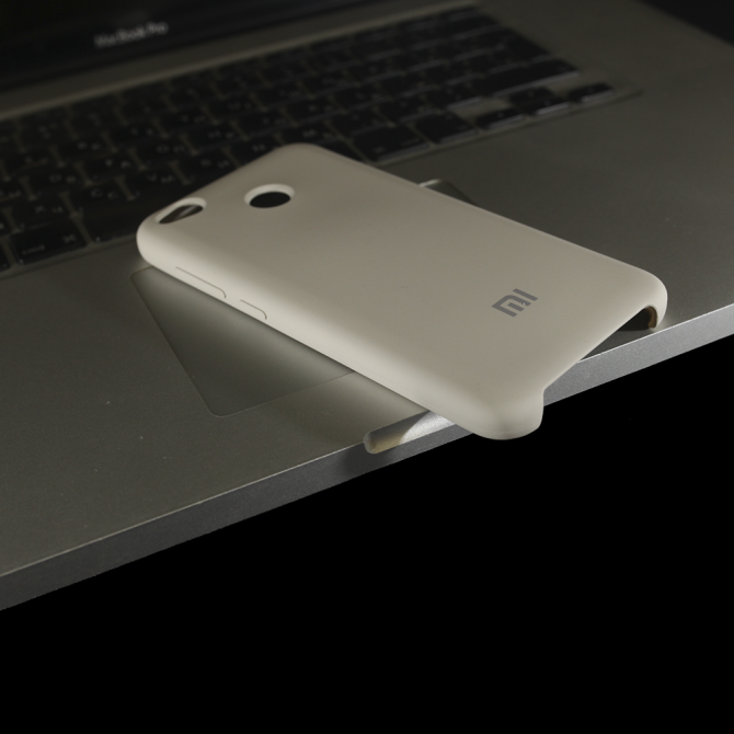 Чехол Soft Case для Xiaomi Redmi 4x Молочный-3