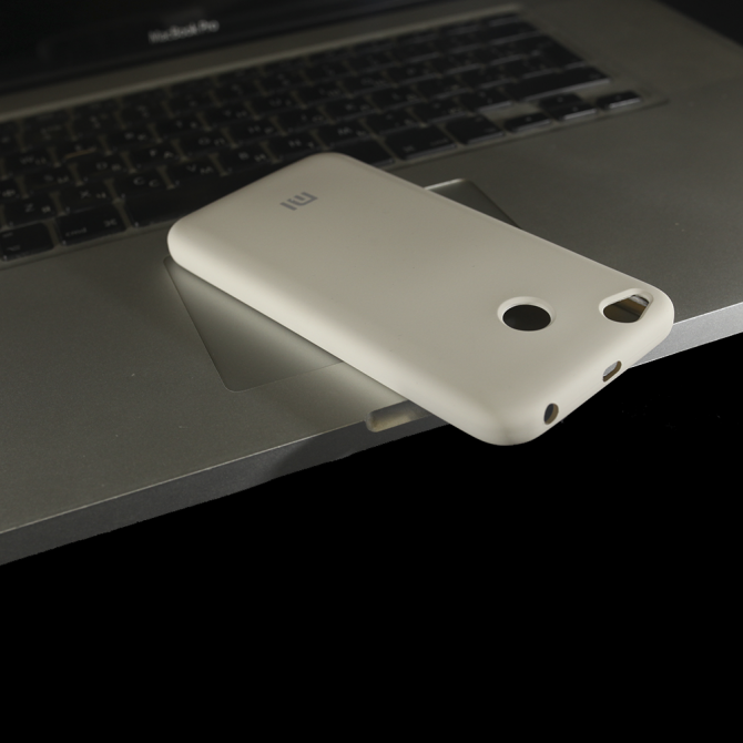 Чехол Soft Case для Xiaomi Redmi 4x Молочный-4