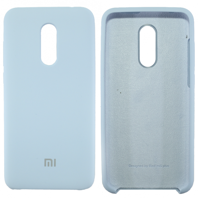 Чехол Soft Case для Xiaomi Redmi 5 Plus Голубой