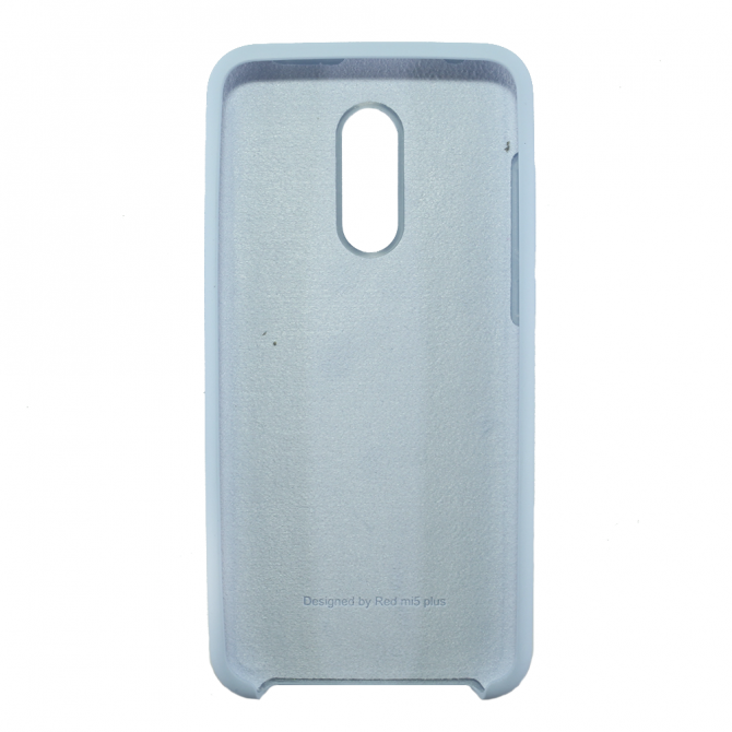 Чехол Soft Case для Xiaomi Redmi 5 Plus Голубой-2