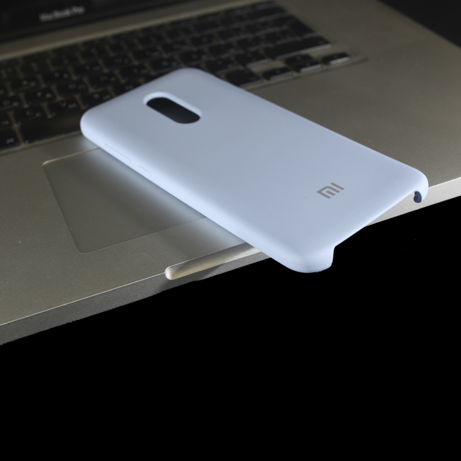 Чехол Soft Case для Xiaomi Redmi 5 Plus Голубой-3