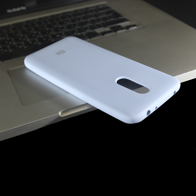 Чехол Soft Case для Xiaomi Redmi 5 Plus Голубой-4
