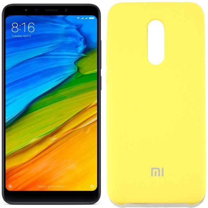 Чехол Soft Case для Xiaomi Redmi 5 Plus Золотой
