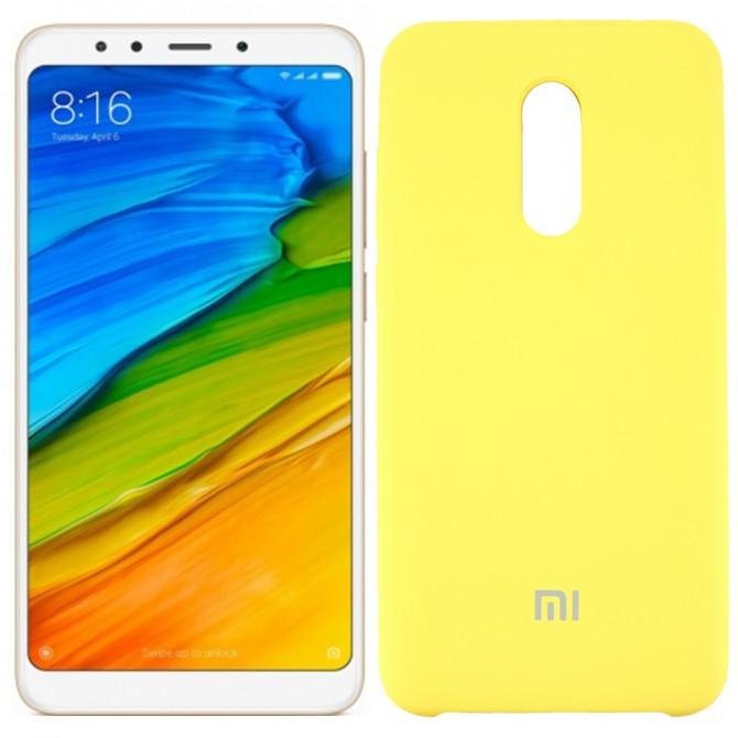 Чехол Soft Case для Xiaomi Redmi 5 Золотой