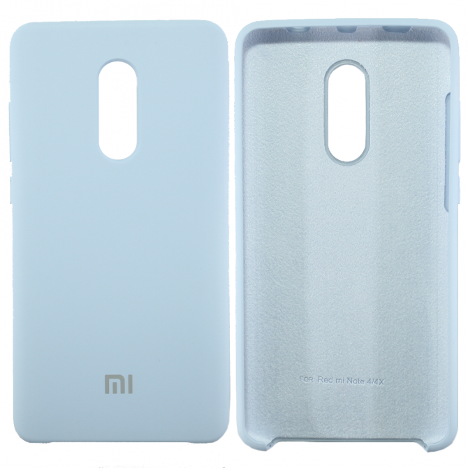Чехол Soft Case для Xiaomi Redmi Note 4x Голубой