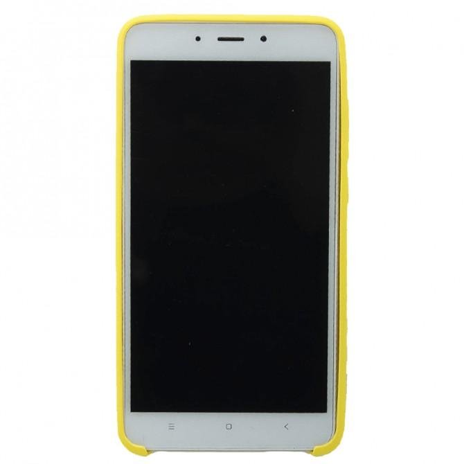 Чехол Soft Case для Xiaomi Redmi Note 4x Желтый-2