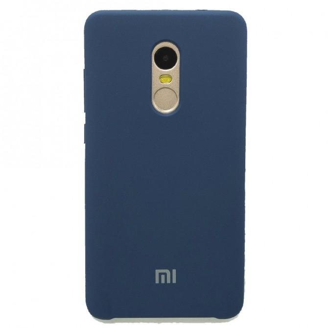 Чохол Soft Case для Xiaomi Redmi Note 4x Синій-1