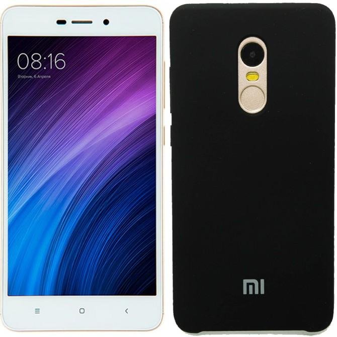 Чехол Soft Case для Xiaomi Redmi Note 4x Чёрный