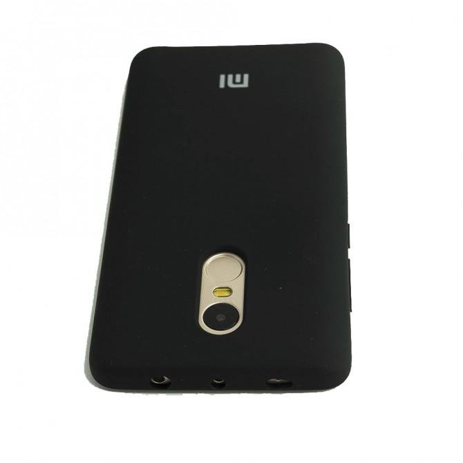 Чехол Soft Case для Xiaomi Redmi Note 4x Чёрный-3