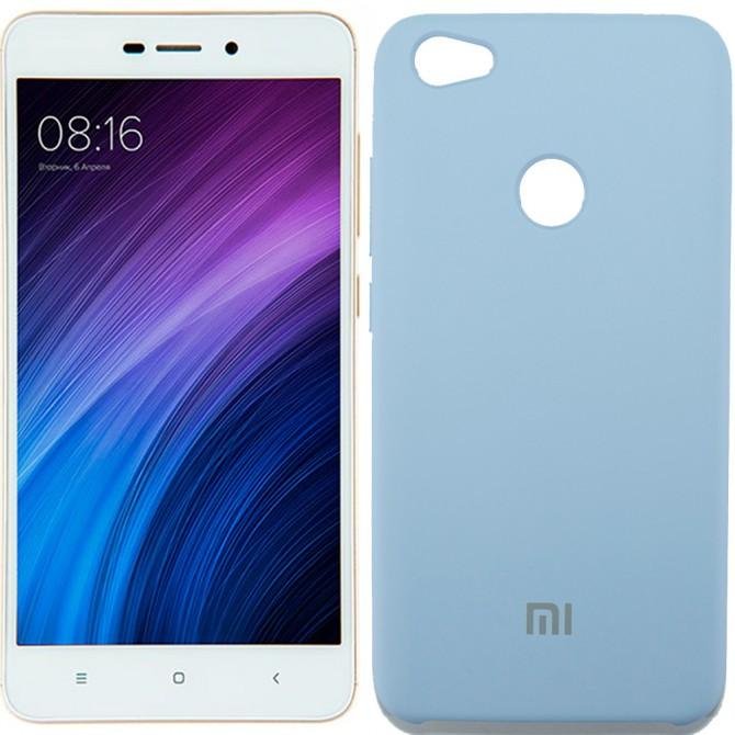 Чехол Soft Case для Xiaomi Redmi Note 5a Prime Светло синий