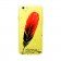 Чохол Plume Silicone Case для iPhone 5 Червоний