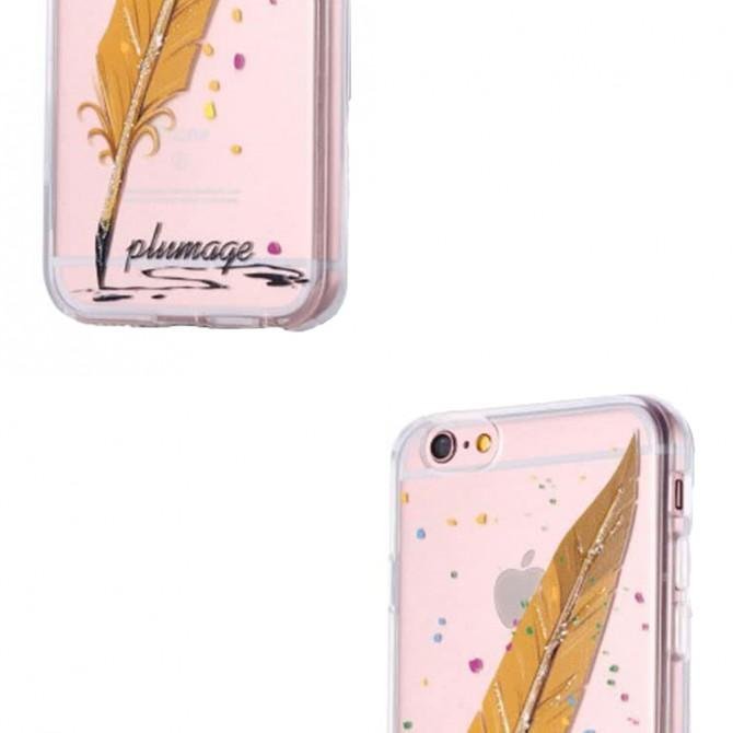 Чехол Plume Silicone Case для iPhone 6 Gold-3