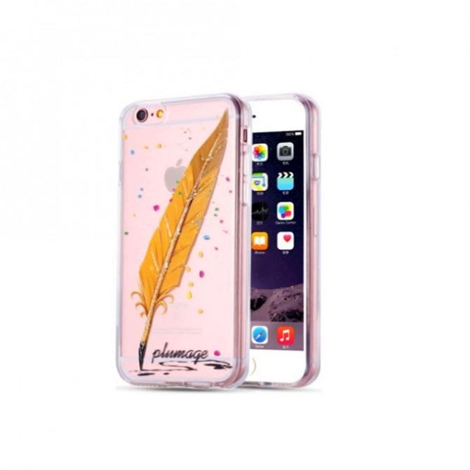 Чехол Plume Silicone Case для iPhone 6 Plus Gold