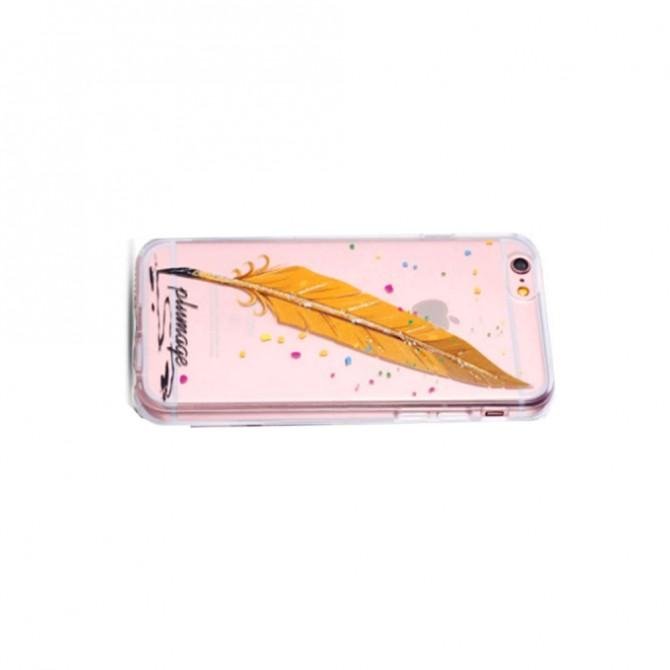 Чехол Plume Silicone Case для iPhone 6 Plus Gold-1