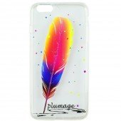 Чохол Plume Silicone Case для iPhone 6 Plus Рожевий Чохол Plume Silicone Case для iPhone 6 Plus Рожевий