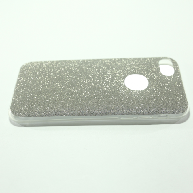 Чехол Remax Glitter Silicone Case для iPhone 6 Plus Чёрный-4