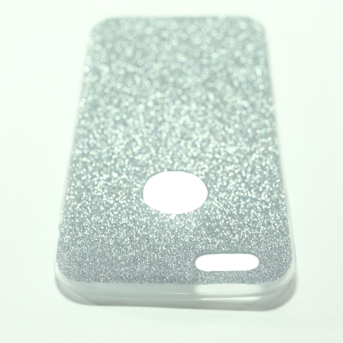 Чехол Remax Glitter Silicone Case для iPhone 6 Plus Blue-3