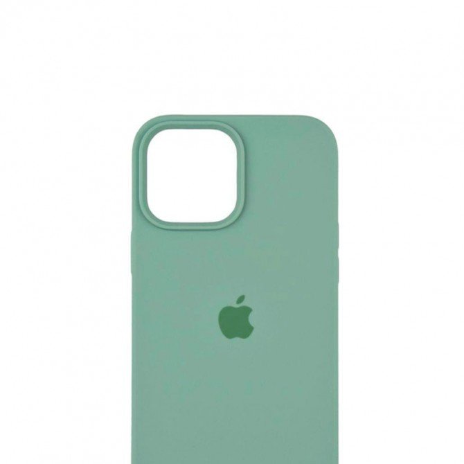 Cиліконовий чохол для iPhone 13 Оливковий FULL-1