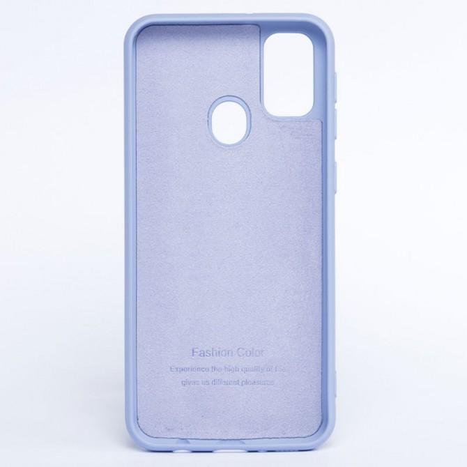 Чехол Original Soft Case Samsung M307 Galaxy M30s/M215 Galaxy M21 Сиреневый FULL-1