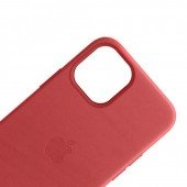 Шкіряний чохол Leather Case (AA Plus) with MagSafe для Apple iPhone 14 (6.1'') Crimson Шкіряний чохол Leather Case (AA Plus) with MagSafe для Apple iPhone 14 (6.1'') Crimson