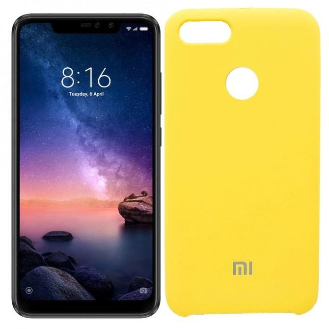 Чехол Soft Case для Xiaomi Mi5x/A1 Ярко жёлтый