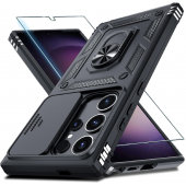 Чехол HONOR Hard Defence Series Samsung Galaxy S23 Ultra Black (with Camshield and magnet)