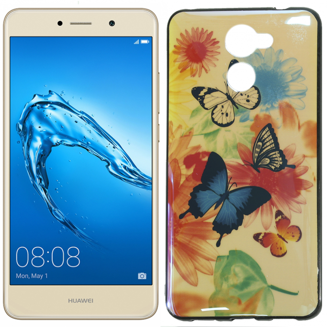 Чехол U-Like Picture series для Huawei Y7 2017/Y7 Prime Butterfly
