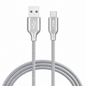 Кабель USB Relict Empire Braided Type-C 3A Grey