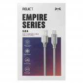 Кабель USB Relict Empire Braided Type-C 3A Grey