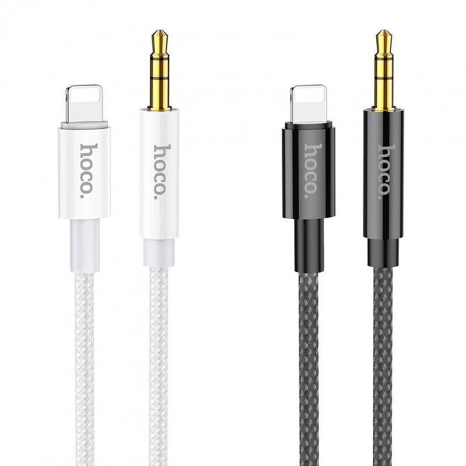Кабель AUX Hoco UPA19 Lightning to 3.5``