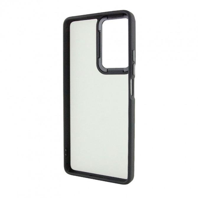 Чохол TPU+PC Lyon Frosted series Samsung Galaxy A05s Black-1